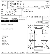 Nissan LATIO лот № 2564 оценка 4  с аукциона в Японии 6