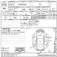 Volkswagen POLO лот № 25220 оценка 3.5  с аукциона в Японии 10