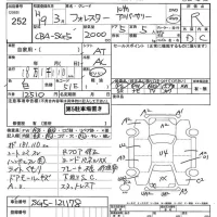Subaru FORESTER лот № 252 оценка R  с аукциона в Японии 7