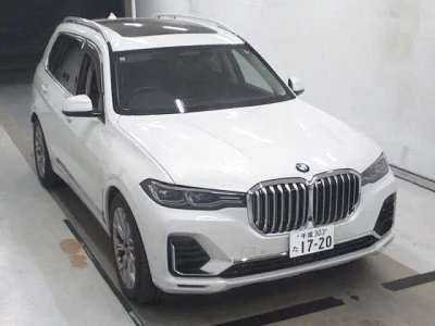 BMW X7  с аукциона в Японии