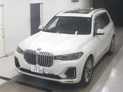 BMW X7  с аукциона в Японии