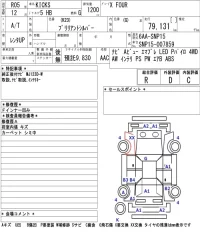 Nissan KICKS лот № 57 оценка R  с аукциона в Японии 5