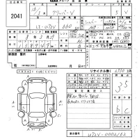 Nissan CLIPPER VAN лот № 2041 оценка 3.5  с аукциона в Японии 6