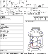 Nissan SERENA лот № 65 оценка R  с аукциона в Японии 5