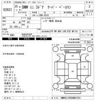 BMW MINI лот № 2631 оценка 3  с аукциона в Японии 6