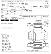 Nissan SERENA лот № 2627 оценка 3.5  с аукциона в Японии 6