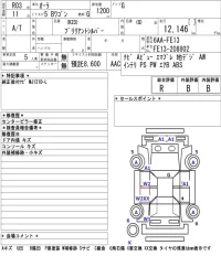Nissan AURA лот № 90 оценка R  с аукциона в Японии 5