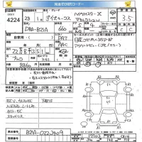 Nissan DAYZ ROOX лот № 4224 оценка 3.5  с аукциона в Японии 3