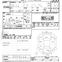 Daihatsu MIRA лот № 5348 оценка 3.5  с аукциона в Японии 4