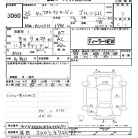Volkswagen GOLF лот № 3060 оценка 4  с аукциона в Японии 7