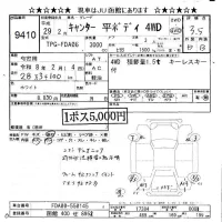 Mitsubishi CANTER лот № 9410 оценка 3.5  с аукциона в Японии 8
