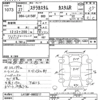 Subaru STELLA лот № 1073 оценка 3.5  с аукциона в Японии 7
