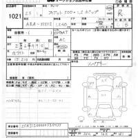 Fiat 500 лот № 1021 оценка R  с аукциона в Японии 7