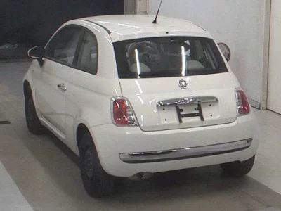 Fiat 500  с аукциона в Японии