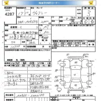 Toyota VOXY лот № 4287 оценка 3  с аукциона в Японии 5
