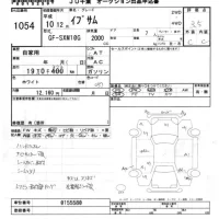 Toyota IPSUM лот № 1054 оценка 3.5  с аукциона в Японии 5