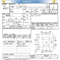 Nissan X-TRAIL лот № 4317 оценка 3  с аукциона в Японии 5