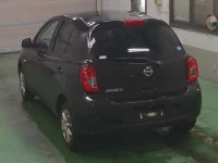 Nissan MARCH лот № 1555 оценка 4  с аукциона в Японии 1