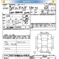 Volvo S60 лот № 4340 оценка 3.5  с аукциона в Японии 5