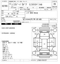 Daihatsu MIRA лот № 2785 оценка RA  с аукциона в Японии 6