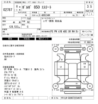 Volvo 850 WAGON лот № 2787 оценка 3.5  с аукциона в Японии 6