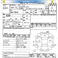 Nissan ELGRAND лот № 4351 оценка R  с аукциона в Японии 5