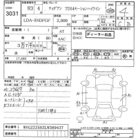 Volkswagen TIGUAN лот № 3031 оценка 4  с аукциона в Японии 8