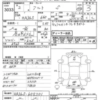 Suzuki ALTO лот № 3033 оценка 3  с аукциона в Японии 8