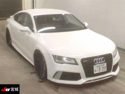 Audi A7  с аукциона в Японии