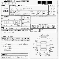 Toyota COROLLA FIELDER лот № 3006 оценка 3.5  с аукциона в Японии 7