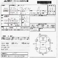 Honda VEZEL лот № 3092 оценка 3.5  с аукциона в Японии 7