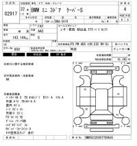BMW MINI лот № 2917 оценка 4  с аукциона в Японии 6