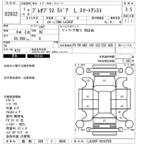 Subaru PLEO PLUS лот № 2932 оценка 3.5  с аукциона в Японии 6