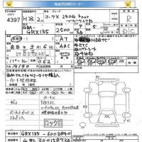 Toyota MARK X лот № 4397 оценка R  с аукциона в Японии 5