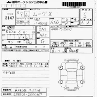 Daihatsu MOVE лот № 3147 оценка S  с аукциона в Японии 7