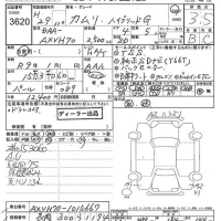 Toyota CAMRY лот № 3620 оценка 3.5  с аукциона в Японии 7