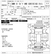 BMW X1 лот № 5018 оценка 3.5  с аукциона в Японии 6