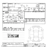 Suzuki ALTO лот № 3014 оценка -  с аукциона в Японии 5