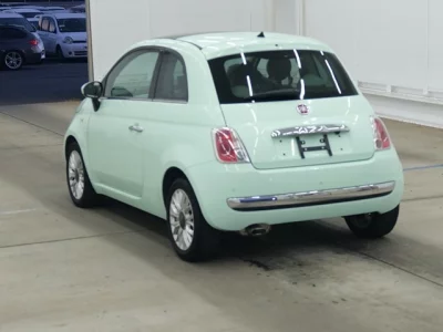 Fiat 500  с аукциона в Японии