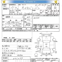 Nissan CARAVAN VAN лот № 9001 оценка R  с аукциона в Японии 7