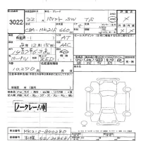 Suzuki PALETTE лот № 3022 оценка -  с аукциона в Японии 6