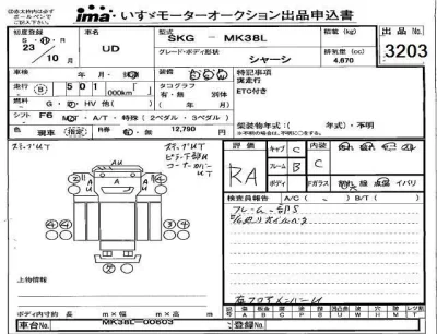 Nissan CONDOR  с аукциона в Японии