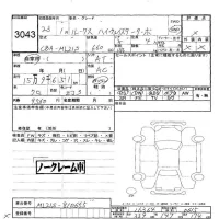 Nissan ROOX лот № 3043 оценка -  с аукциона в Японии 6