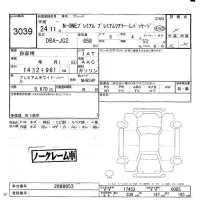 Honda N ONE лот № 3039 оценка -  с аукциона в Японии 6
