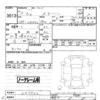 Nissan AD лот № 3513 оценка -  с аукциона в Японии 6