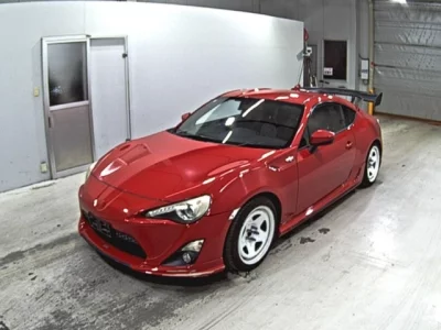 Toyota GT 86  с аукциона в Японии