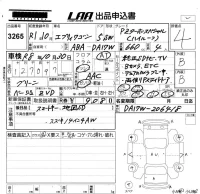 Suzuki EVERY WAGON лот № 3265 оценка 4  с аукциона в Японии 5