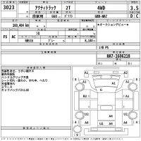 Honda ACTY TRUCK лот № 3023 оценка 3.5  с аукциона в Японии 2