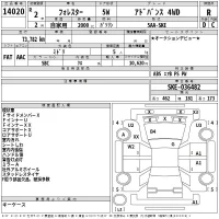 Subaru FORESTER лот № 14020 оценка R  с аукциона в Японии 2