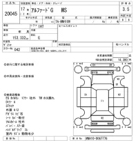 Toyota ALPHARD лот № 20045 оценка 3.5  с аукциона в Японии 4